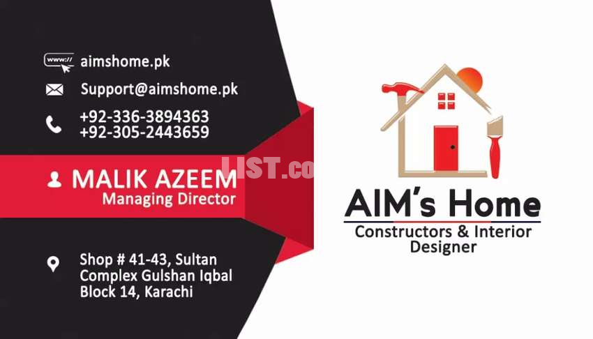 Aim's Home Constructors & Interior Designer