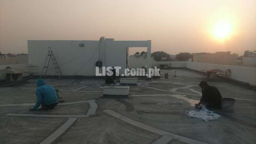 Roof Waterproofing, Roof Heat Proofing Karachi, Roof Cool Services