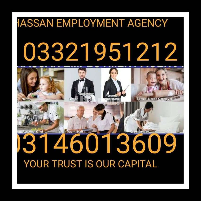 hassan employment agency staff provide at youre house