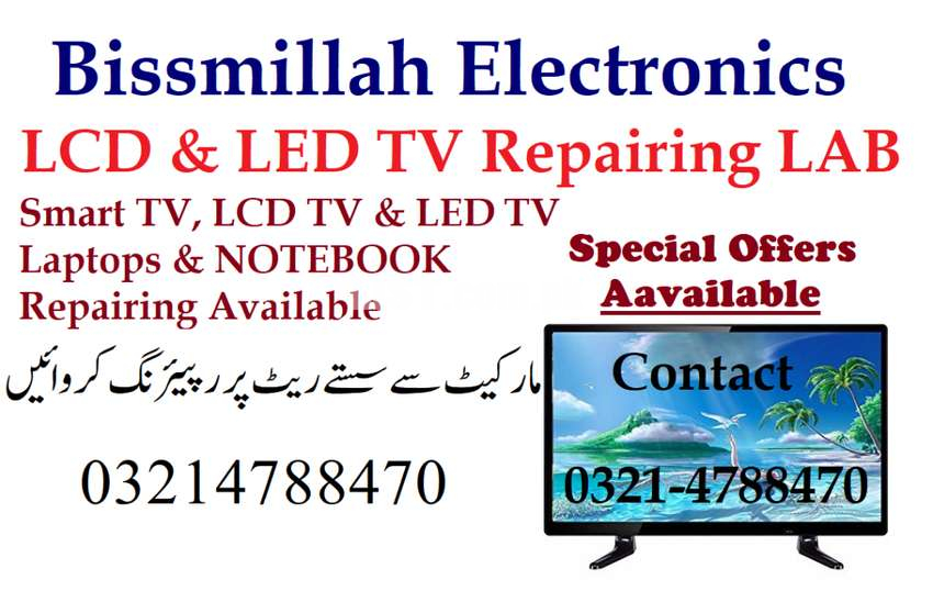 LCD & LED TV Repairing Lab in Lahore