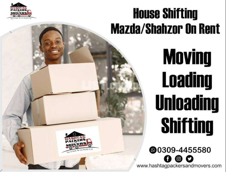 House shifting in Lahore