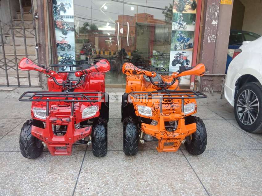 Tubeless Tyres High Quality 110cc ATV QUAD 4 Wheels  Deliver In All Pk