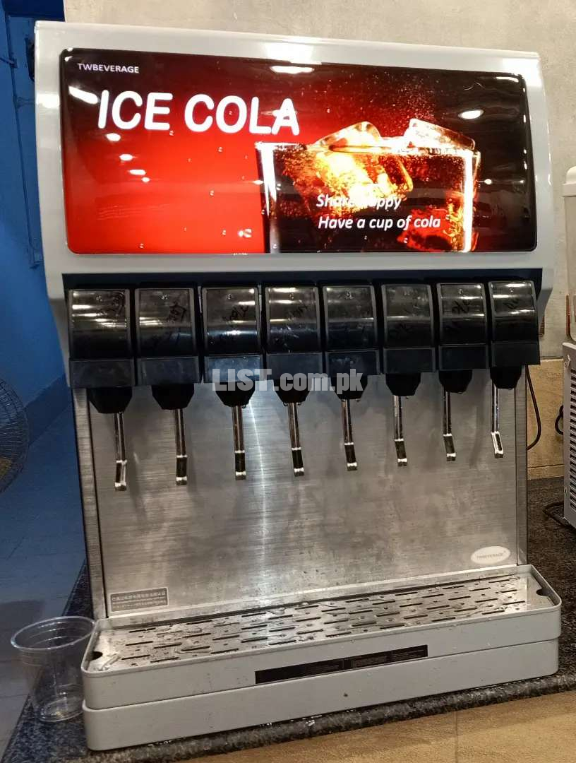 8 flavour limca soda machine (2021 model)