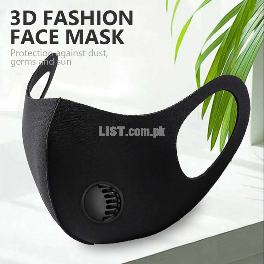 Mask Spandex Washable Strechable reusable with filter