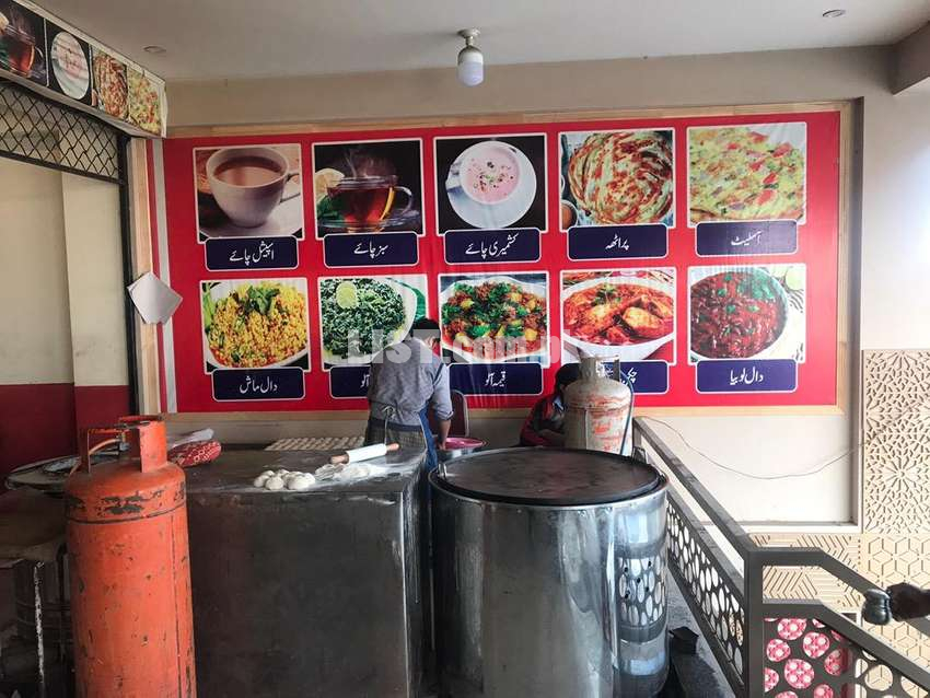 Resturant for sale on prime location high court road with all equipmen