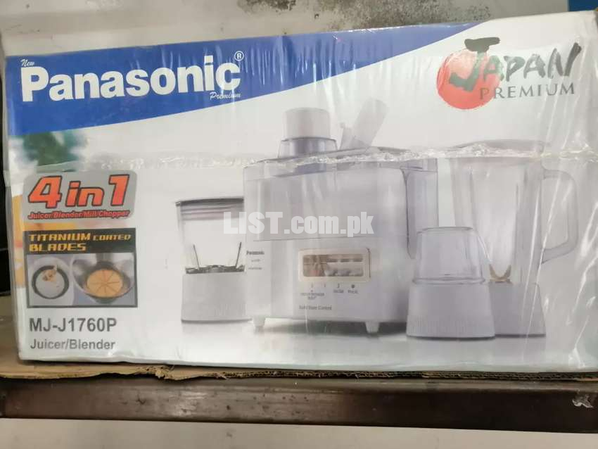Panasonic 4 in 1 juicer
