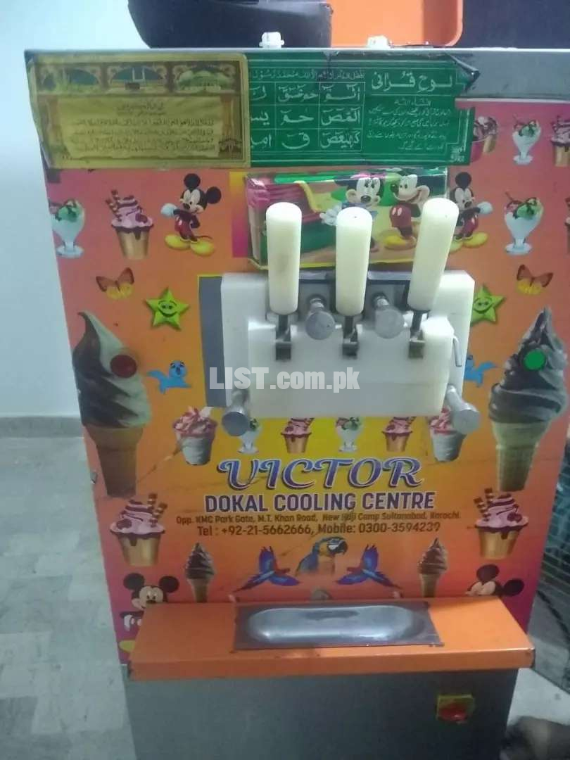 Ice cream machine victor company