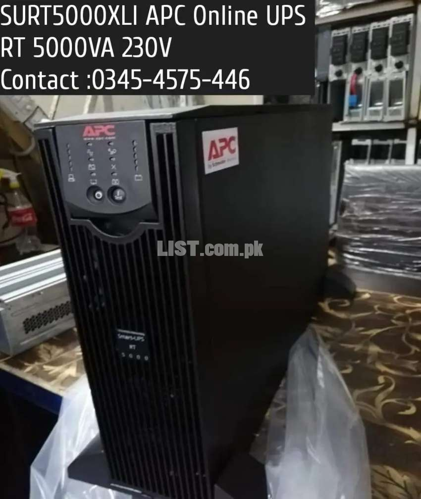 SURT5000XLI APC Smart UPS PURE RT 5000VA 230V