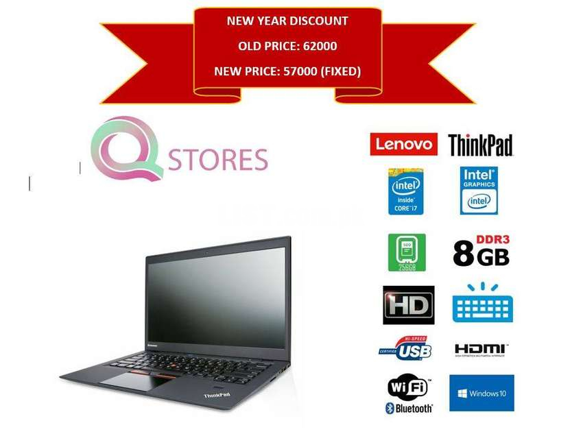LENOVO THINKPAD X1 CARBON WITH TOUCH PANEL IN TOP CONDITION AND SPECS