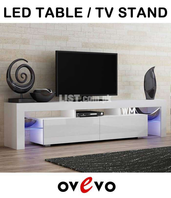Brand new led tables / tv tables / Lcd tables / with RGB led lights