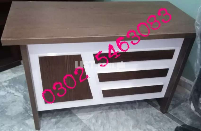 Stylo desk office table 4/2ft pvc laminate makr bed sofa chair almari