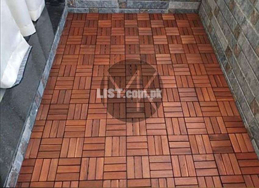 Wood deck tiles | MK Interiors