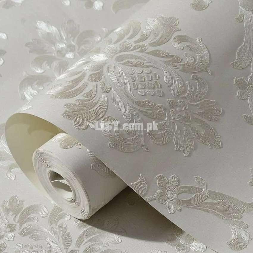 Wallpaper Starting From 2,500/- With Fitting.