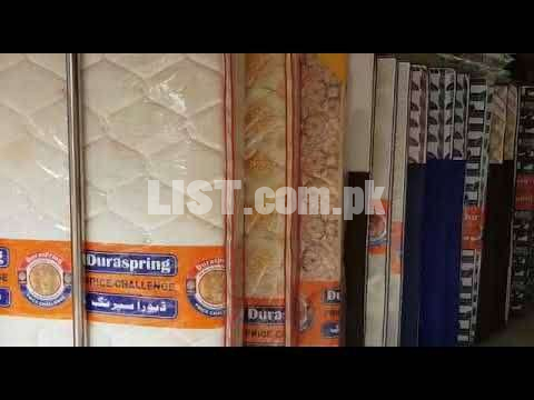 HOME DELIVERY DURA FOAM SPRING MATTRESS ALL AT WHOLSALE WINTER PRICE