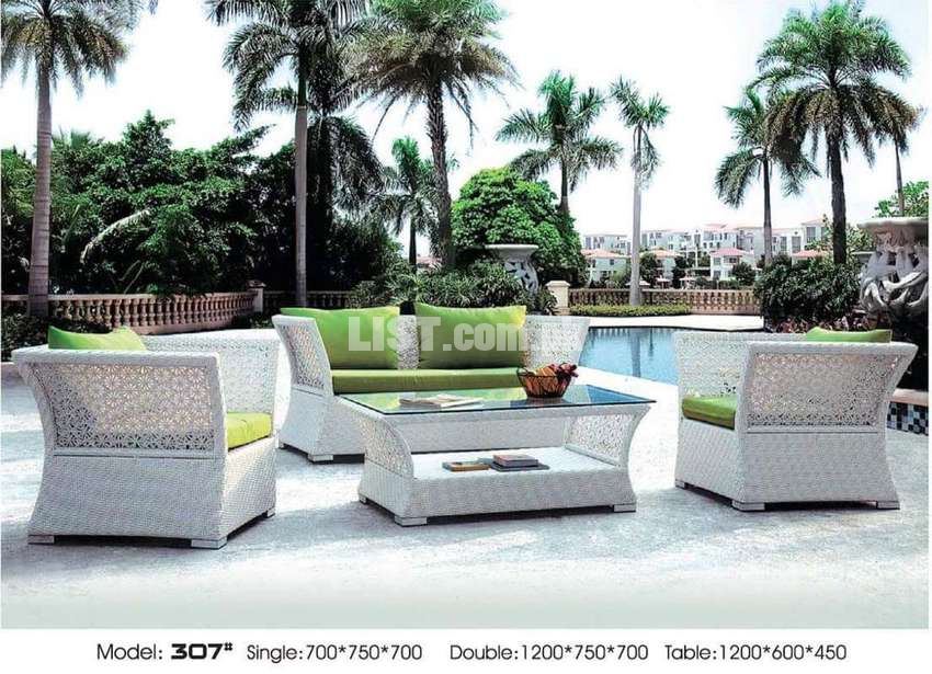 New china design sofa and table set 4 seater