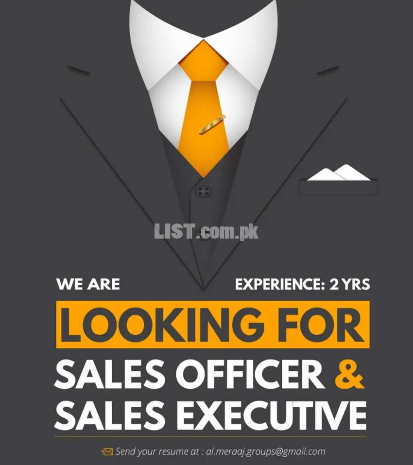 Sales officer & sales Executive