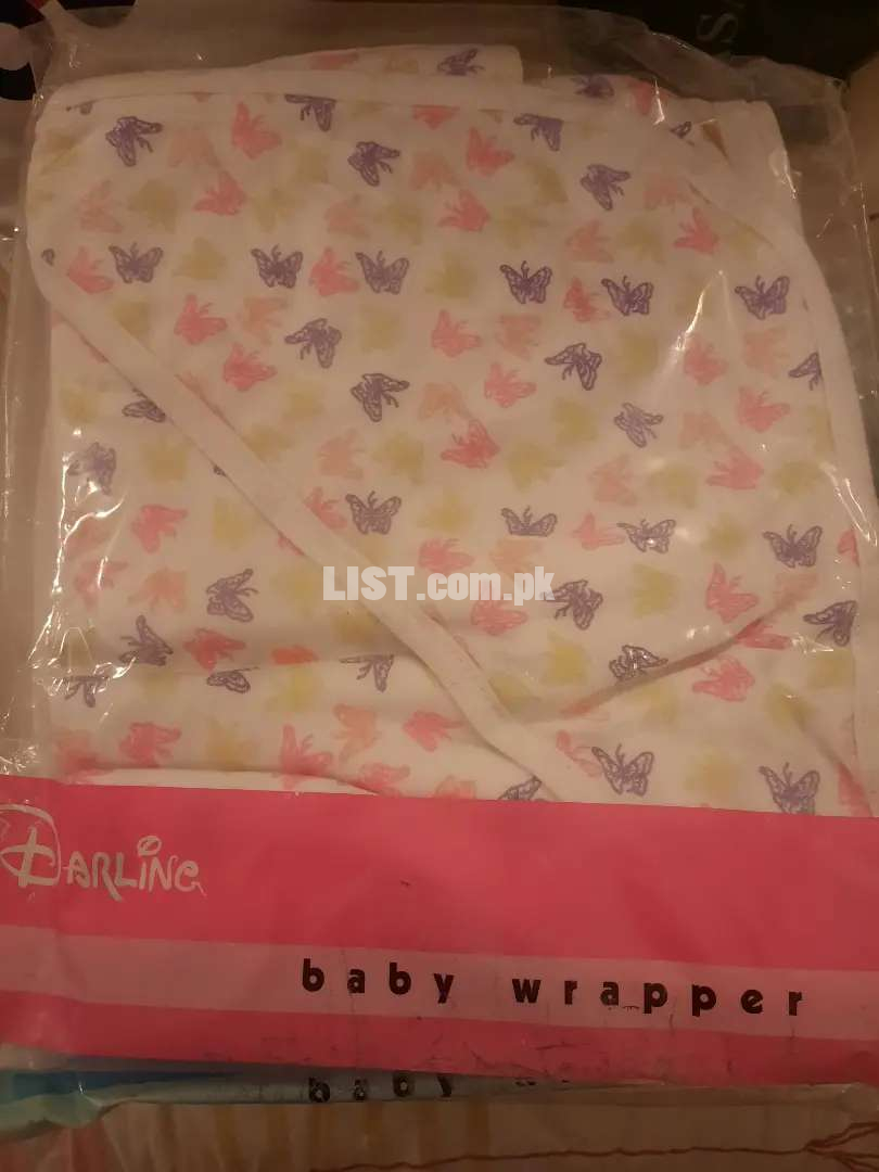 Baby wrapping sheets .different brands .