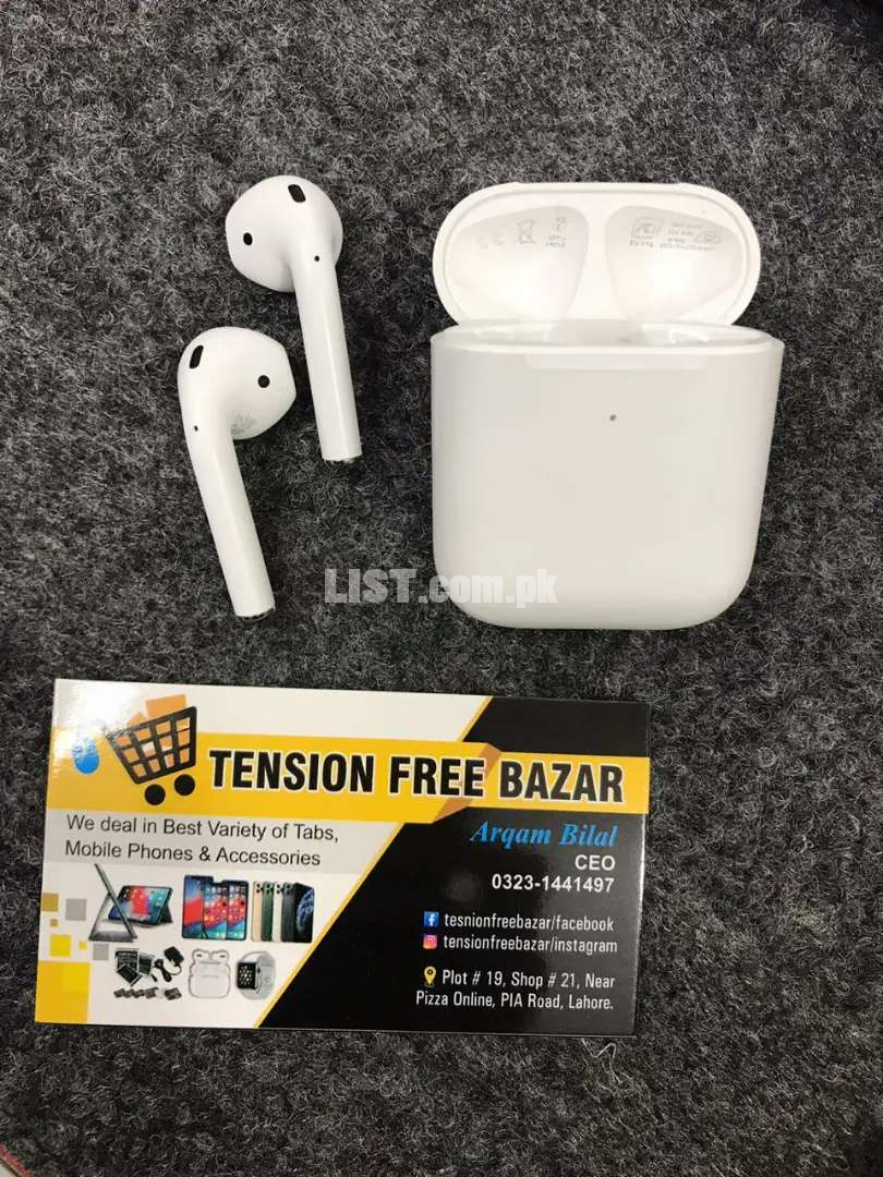 Apple Airpods 2 Fresh Stock Available(Same As Original Features)