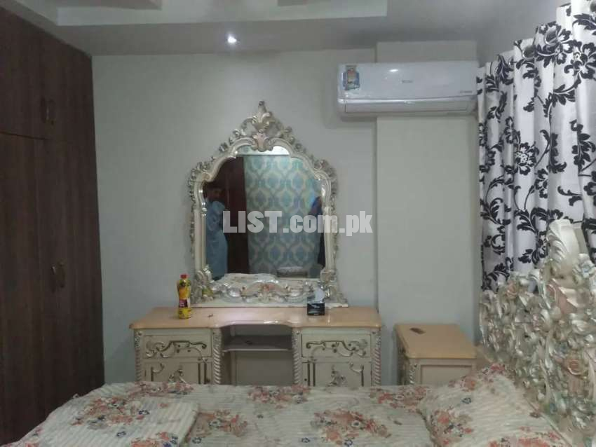 Furnished one bedroom apartment available for rent in bahria town