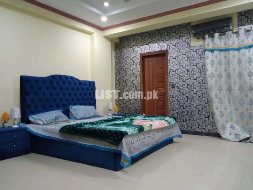 1 bed apartment for rent daily basis in Bahria town