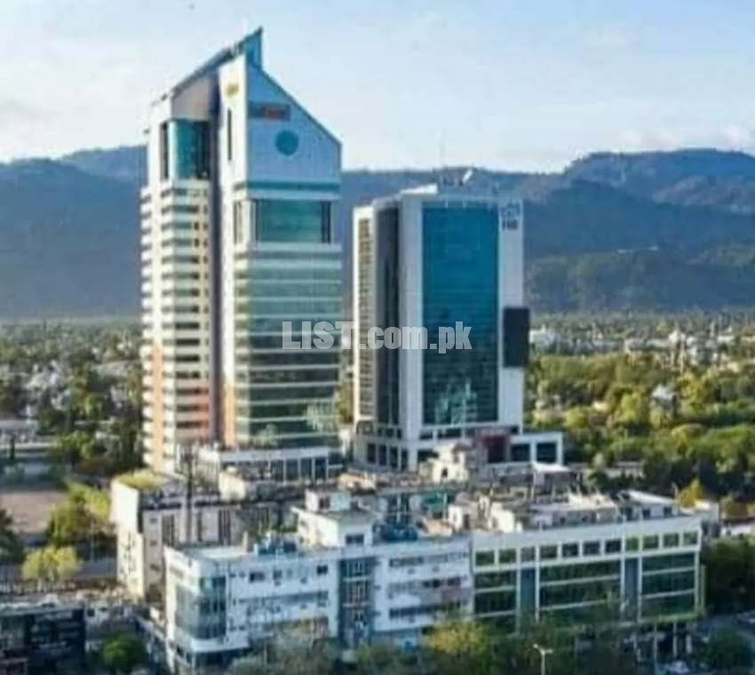 Corporate office space available for rent in ISE Towers blue area Isb
