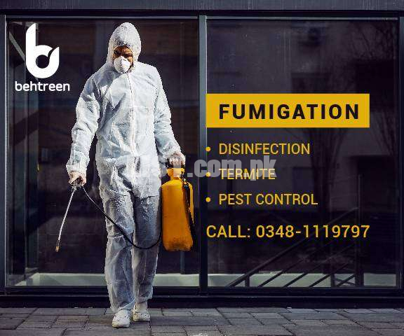 Get Disinfection, Pest Control and Termite Control Services
