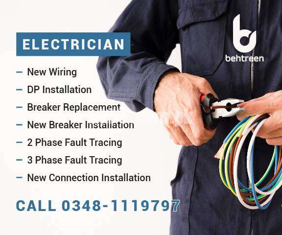 Get Professional Electrician on Just on Call