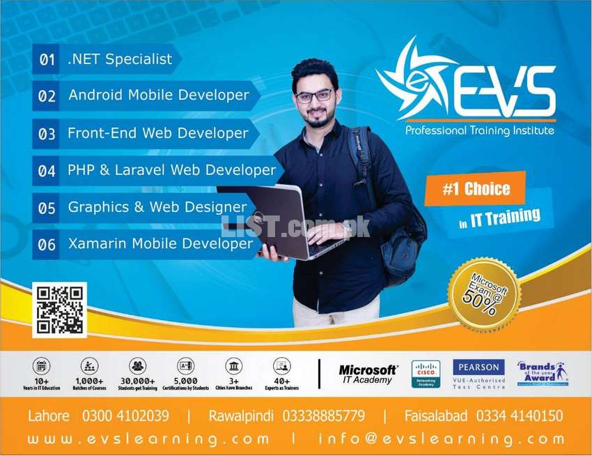 Front End, PHP, CoredotNet, Java, Android, GraphicWebDesign, SQL SERVE