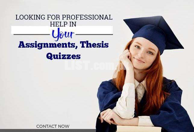 Thesis/Assignment Help & Editing-Proofreading: Bachelors,Masters & PHD