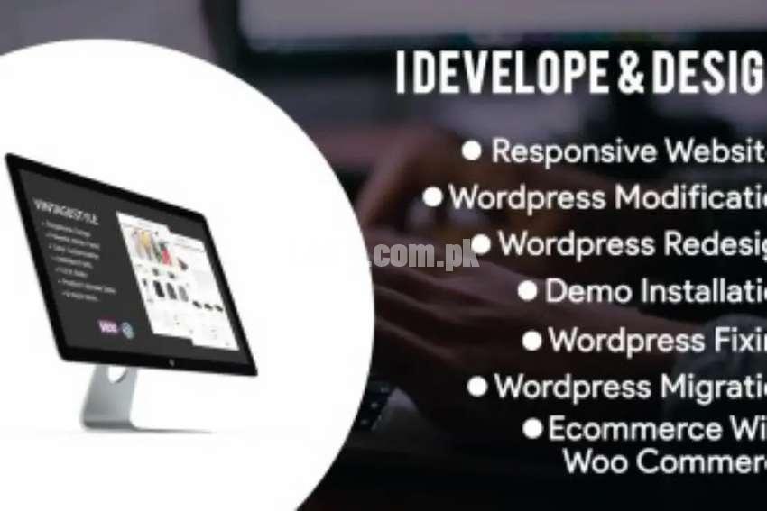 WordPress website design for business or ecommerce