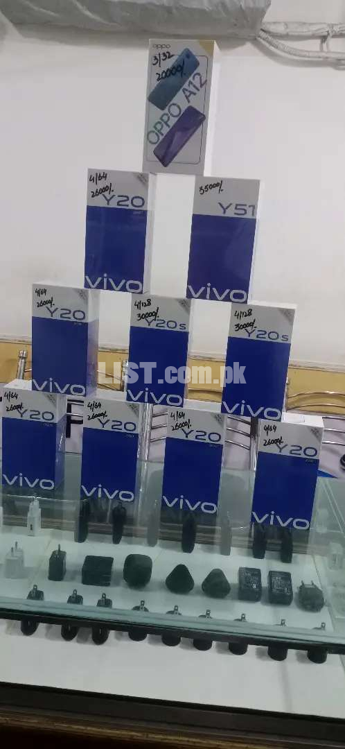 VIVO Y20 BOX PACK WHOLE SALE RATE BEST OFFER Y20S ALL CLOURE