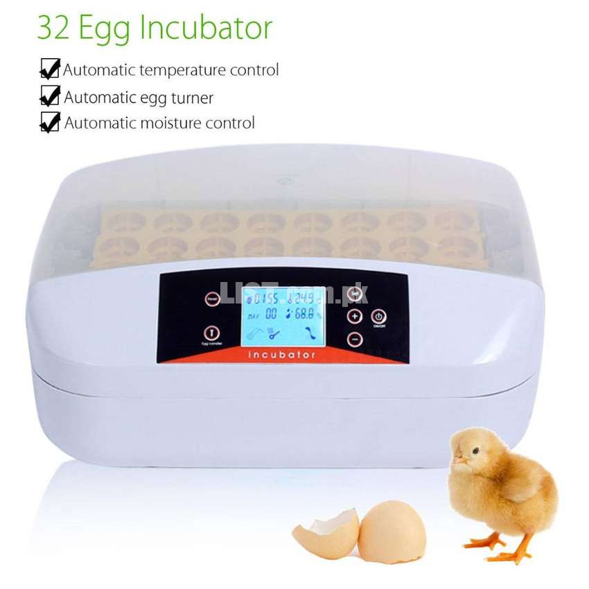 HHD 32S Egg Automatic Incubator Digital Hatchery Machine With Led