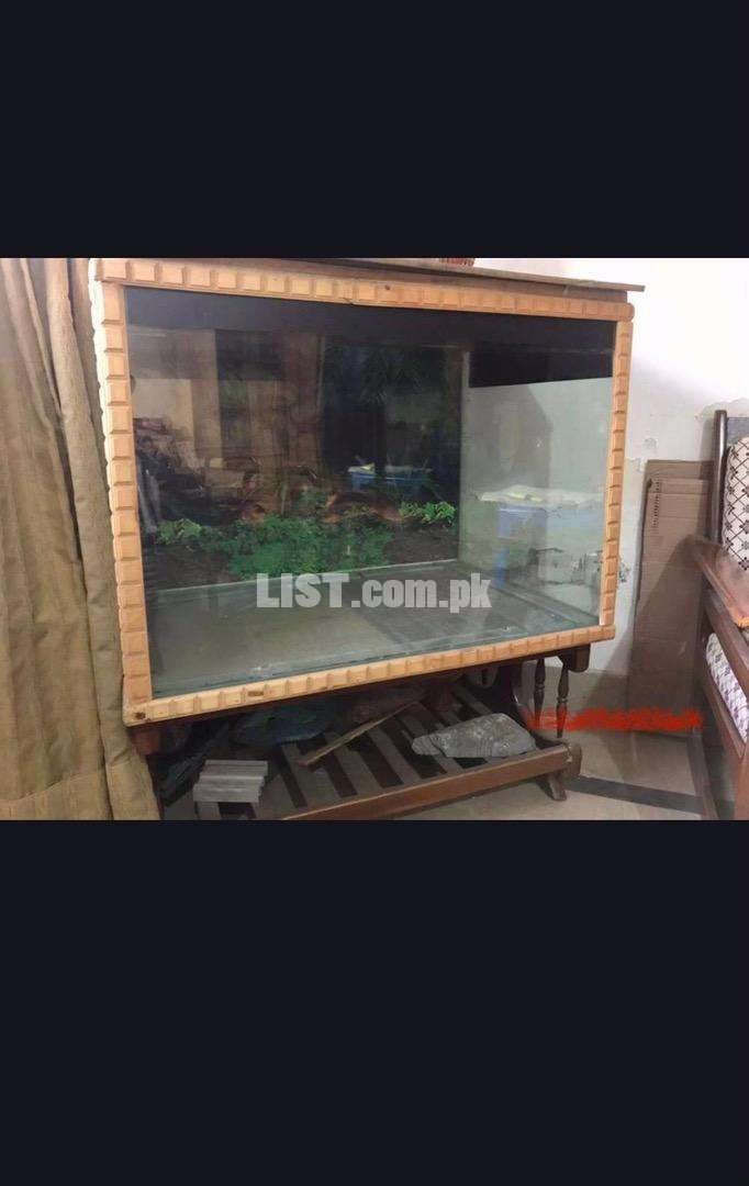 36inch * 26 inch * 24 inch aquarium 12 mm glass with all accessories