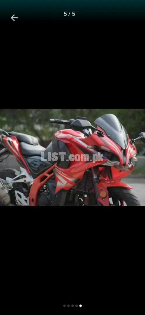 Used Lion 2018 Red in Mint condition Lahore Registered
