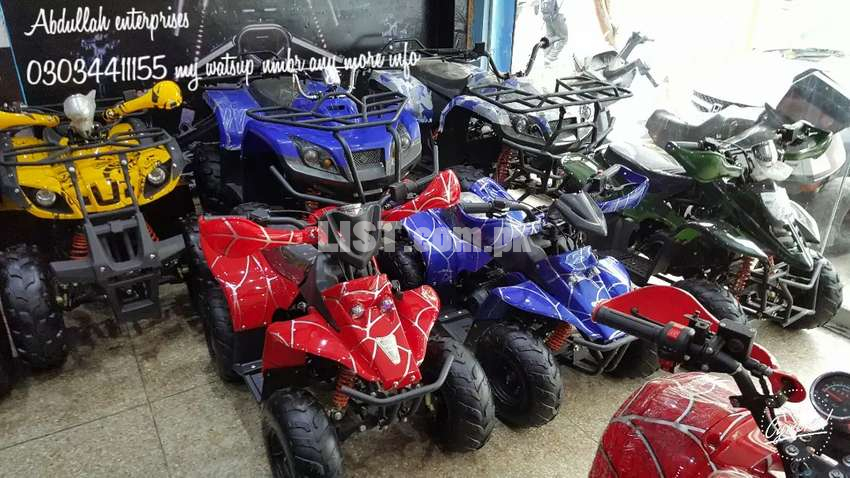 Durable engine atv quad 4 wheels delivery all pakistan