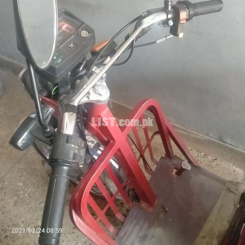 70 motercycle only for disable person