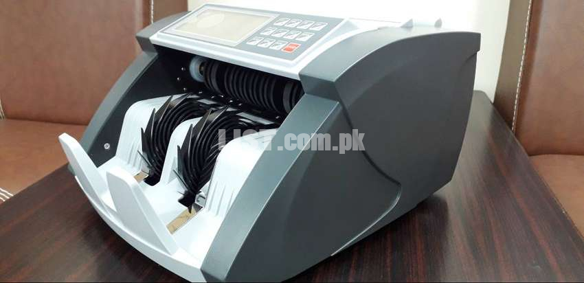 cash currency note counting machine with 100% fake note detection