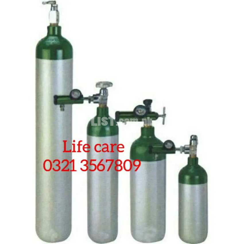 Oxygen cylinder New o2 cylinder ON Rent Home use oxygen