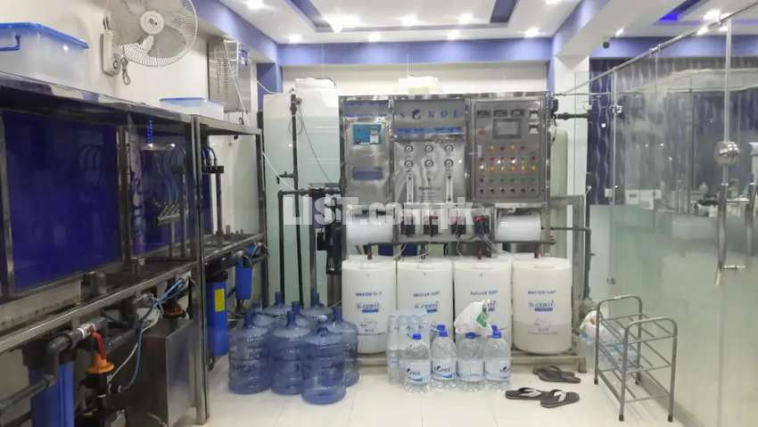 RO plant Water Shop with Govt license