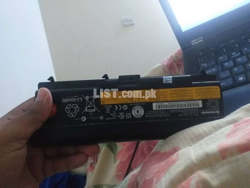 Lenovo t420 laptop battery.9 cell.working.no fault