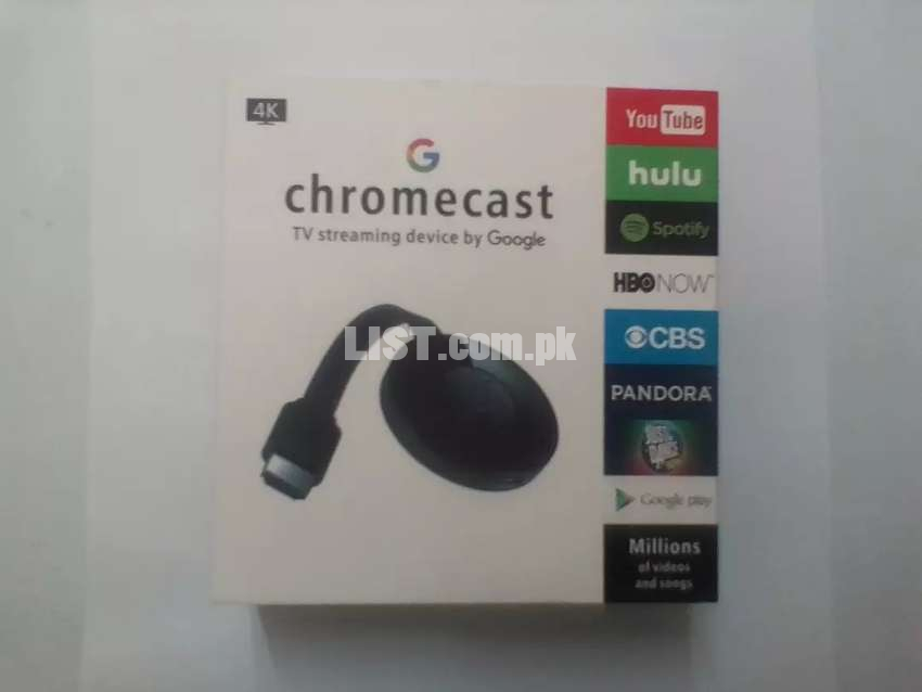 Chromecast TV streaming Device by Google