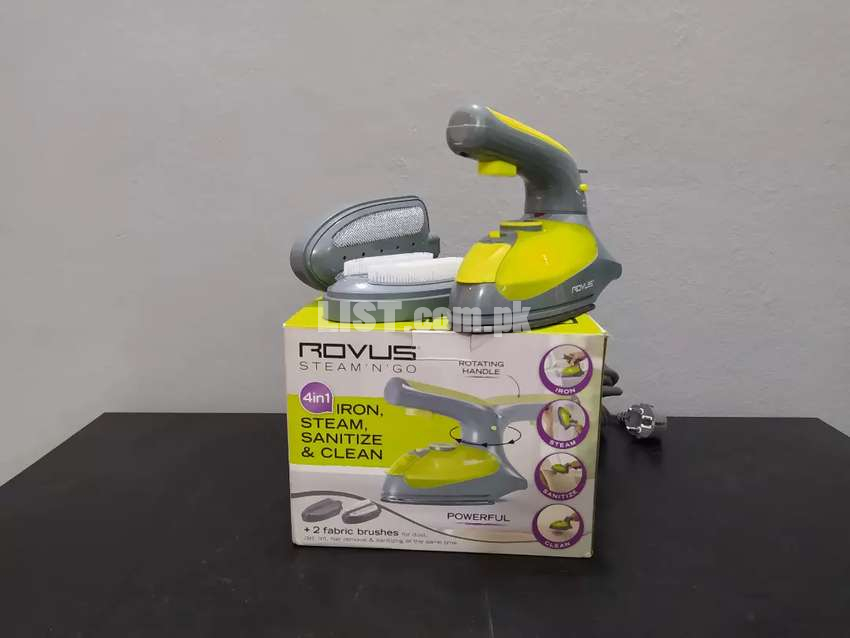 ROVUS IRON,STEAM,SANITIZE AND CLEAN 4 IN 1