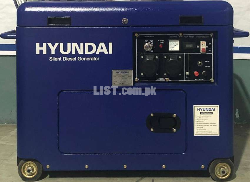 Hyundai HDG-6750 5-Kva Diesel Generator