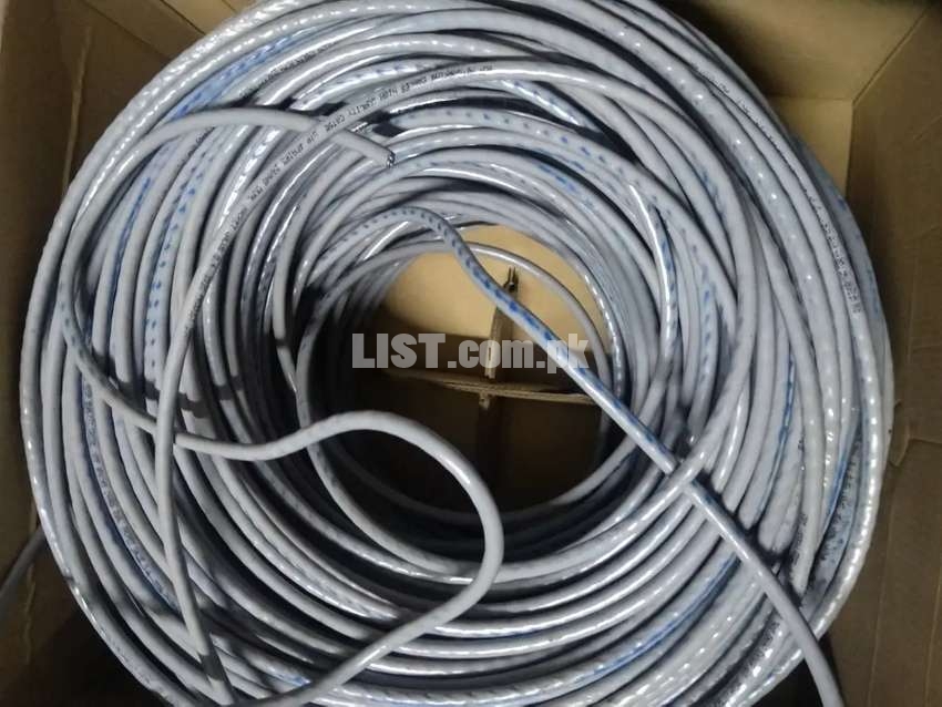 INTERNET WIRE CAT 6 LOOSE (CUT PIECES) AVAILABLE RS:15/YARD