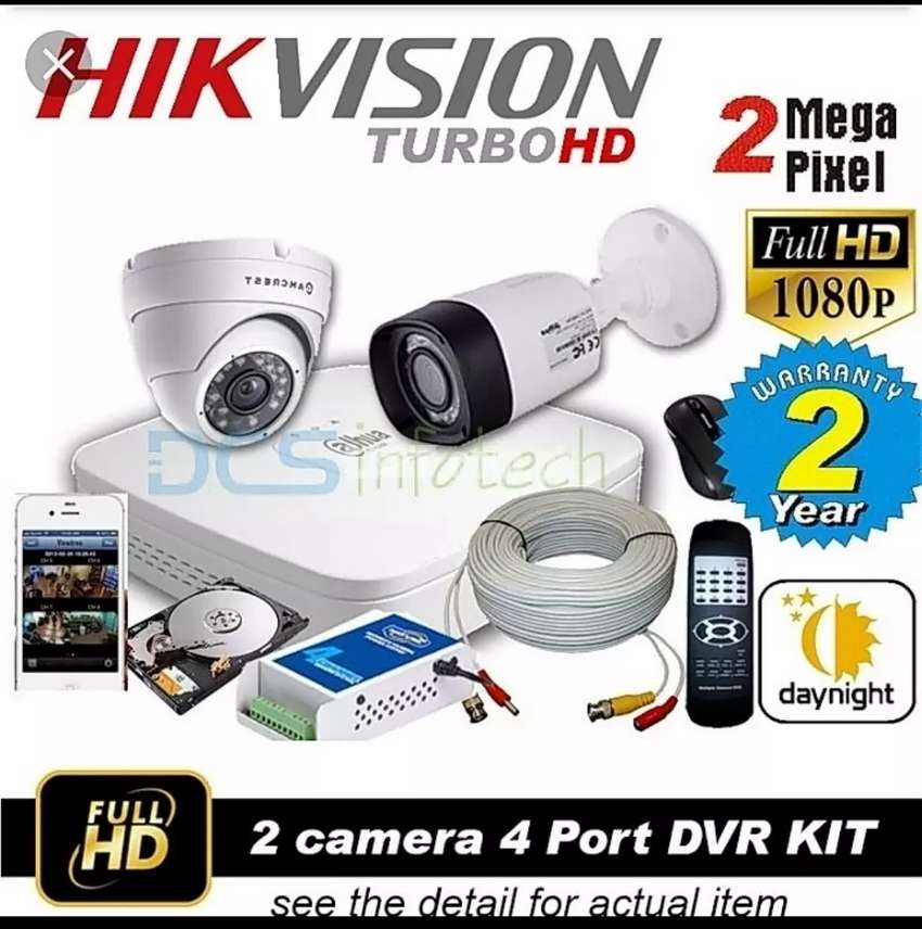 Branded Cctv Security Cameras Complete Packages with Installation