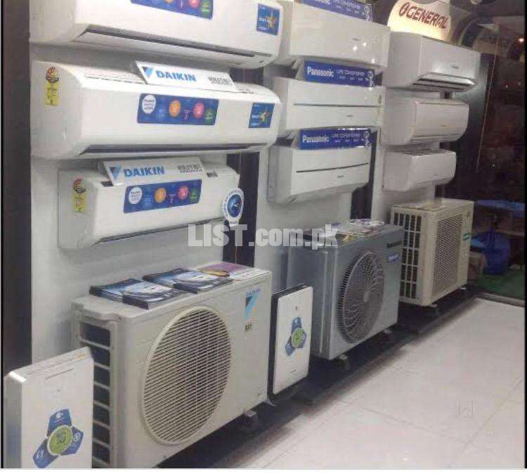 3 year warrienty all model split ac used good condition