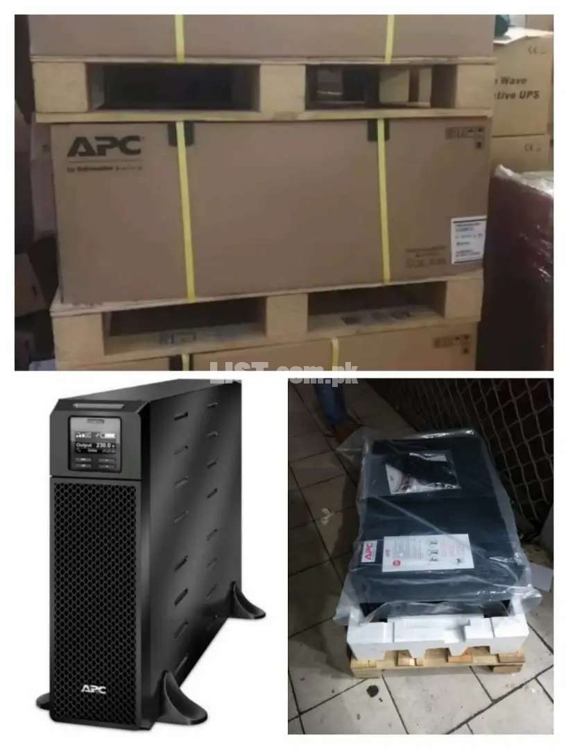 APC UPS ONLINE BOX PACK SURT MODAL ALL KVA