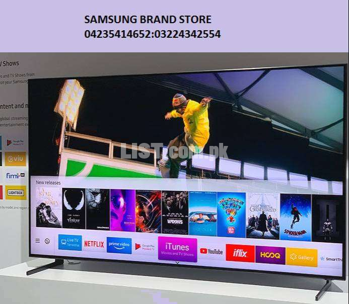 SAMSUNG LED 43" SMART ANDROID WIFI ONE YEAR WARRANTY RS=26000/=