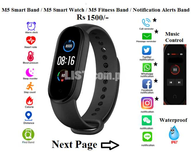 M5 smart watch / M5 smart band / M4 smart watch / M4 smart band