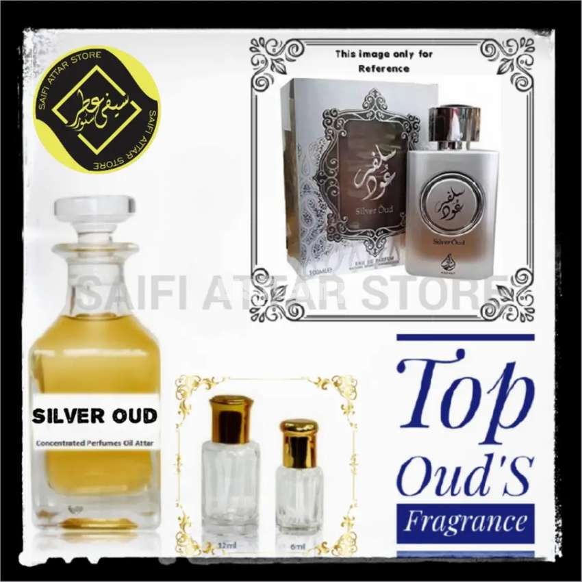 Silver Oud by Saifi Attar Store